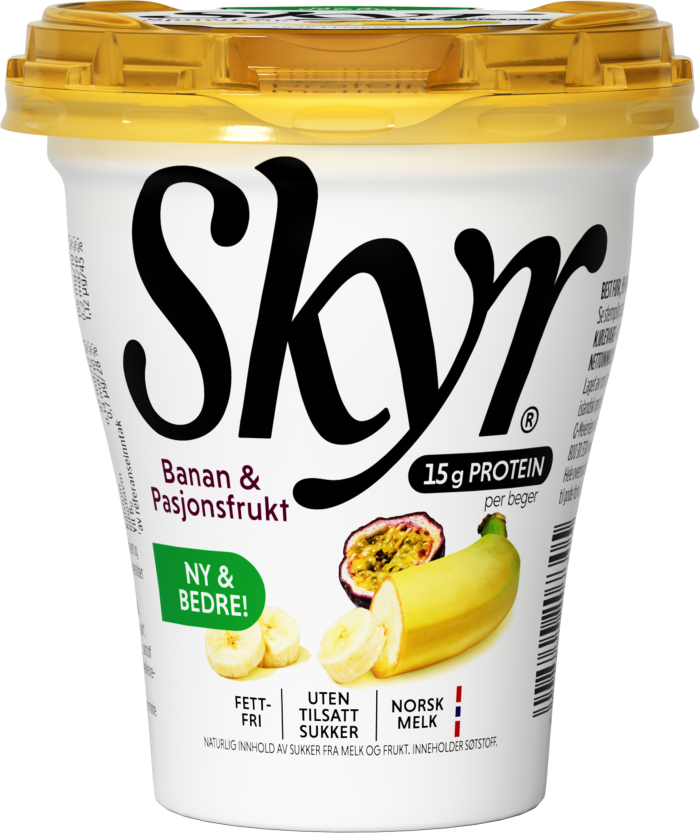 Skyr Banan Pasjon