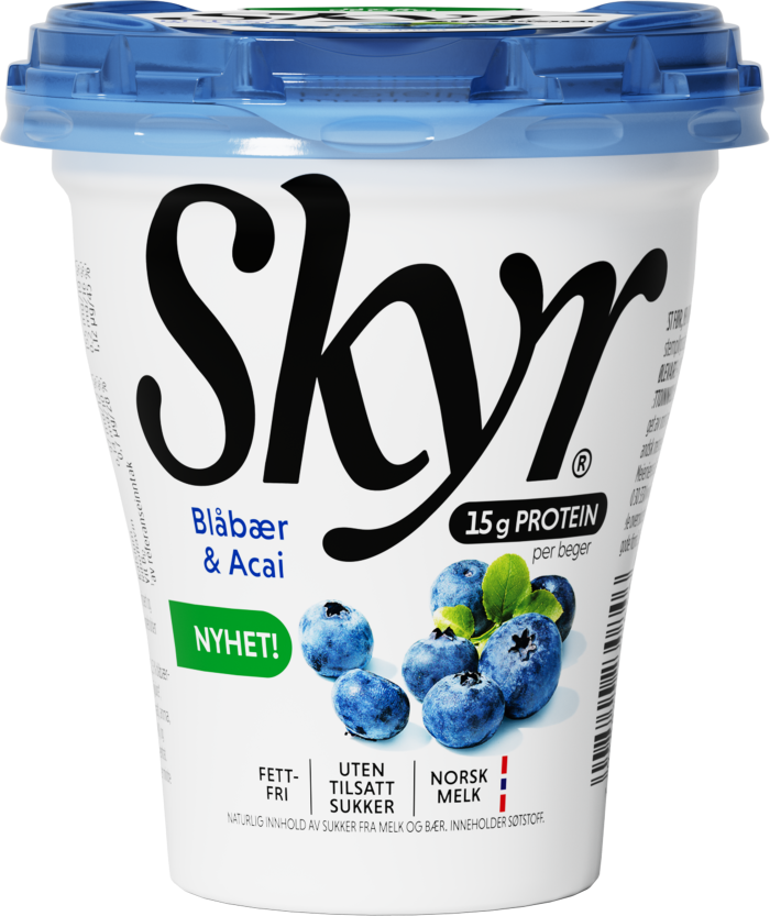 Skyr Blåbær Acai