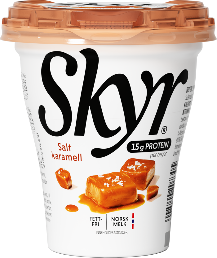 Skyr Salt karamell 160 g Skyr Salt karamell 160 g