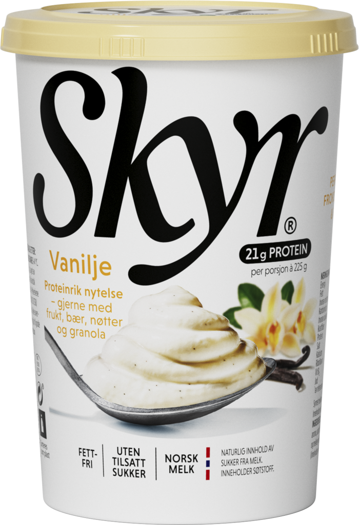 Skyr 450 g Vanilje 3D